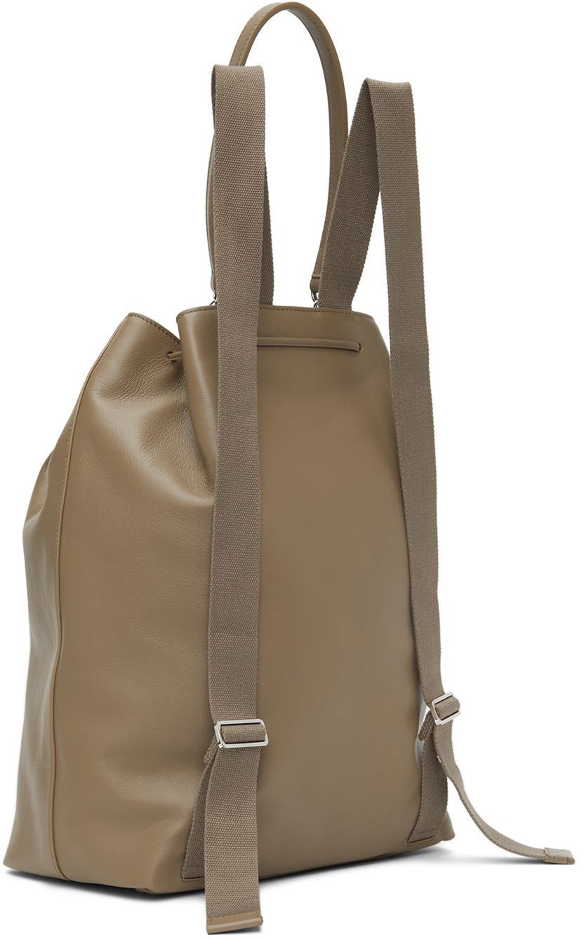 The Row Taupe Calfskin Backpack The Row display picture 2