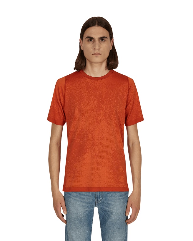 Photo: Undefeated Knit T Shirt Orange / Tribe