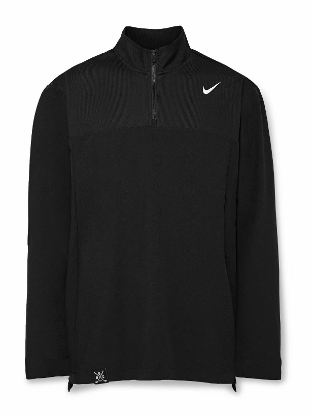 Photo: Nike Golf - Nike Golf Club Dri-FIT Half-Zip Golf Jacket - Black