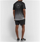 Nike Running - Miler Printed Dri-FIT Mesh T-Shirt - Gray