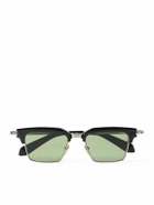 Jacques Marie Mage - Alin D-Frame Silver-Tone and Acetate Sunglasses