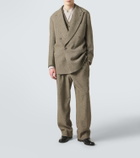 Giorgio Armani Cotton and wool-blend blazer