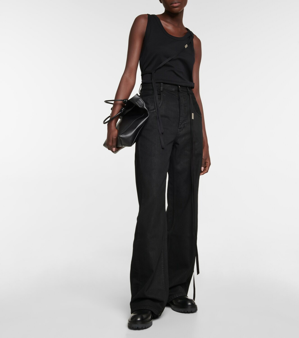 Ann Demeulemeester - Cotton tank top Ann Demeulemeester