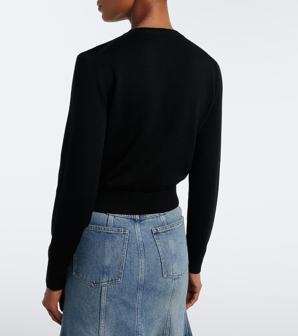 Erdem Beaded wool cardigan