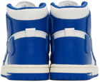 AMIRI Blue & White Skel Top Hi Sneakers