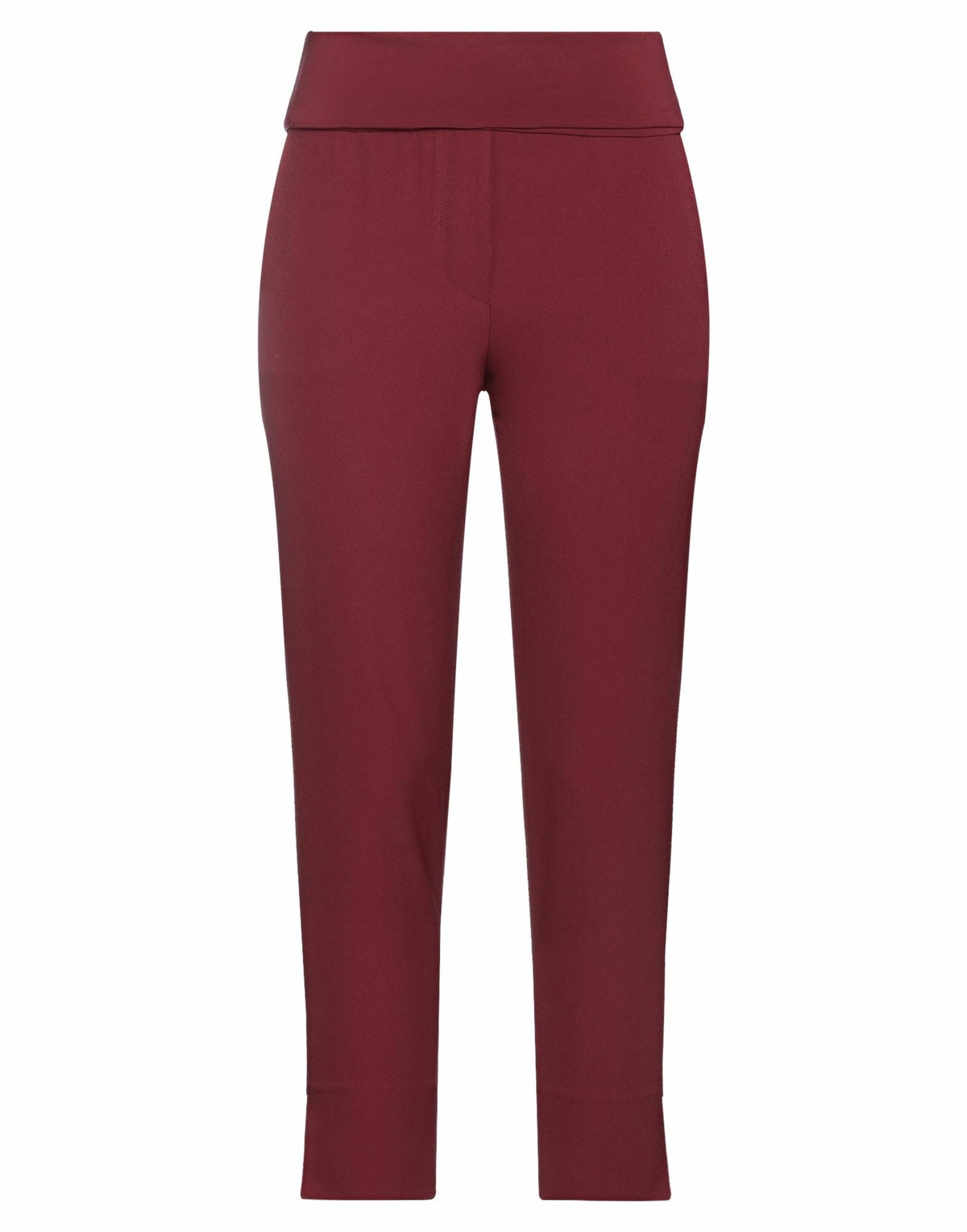 Manila Grace Womens Pants Burgundy