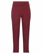 Manila Grace Womens Pants Burgundy