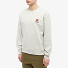 Kenzo Paris Men's Boke Crest Classic Crew Sweat in Pale Grey