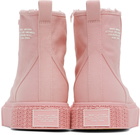 Marc Jacobs Pink 'The High Top' Sneakers