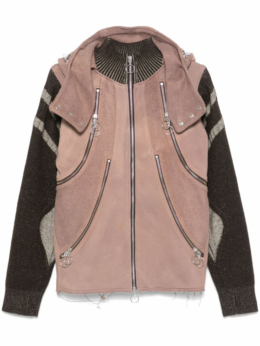 Charlie Constantinou Knit Zip-Up Hoodie Charlie Constantinou