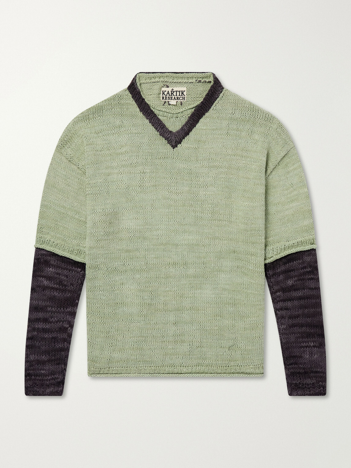 Kartik Research - Silk Sweater - Green