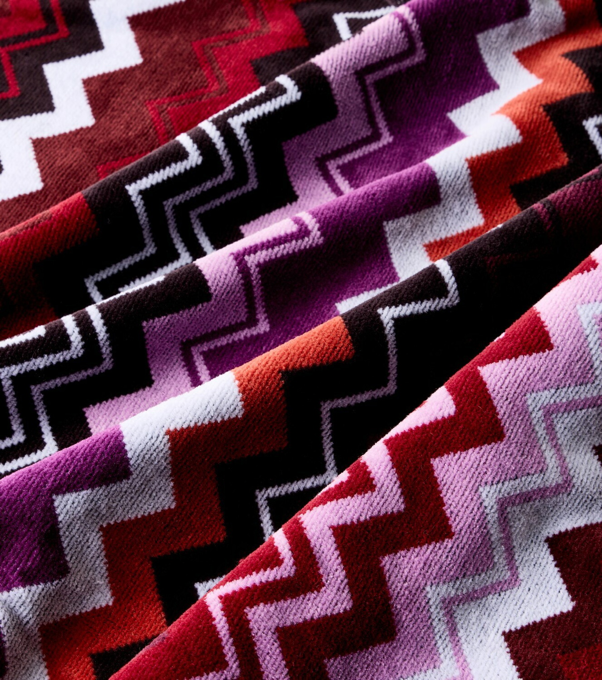 Missoni Giacomo chevron cotton terry bath sheet