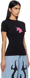 VETEMENTS Black Unicorn T-Shirt