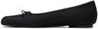 Balenciaga Black Anatomic Ballerina Flats