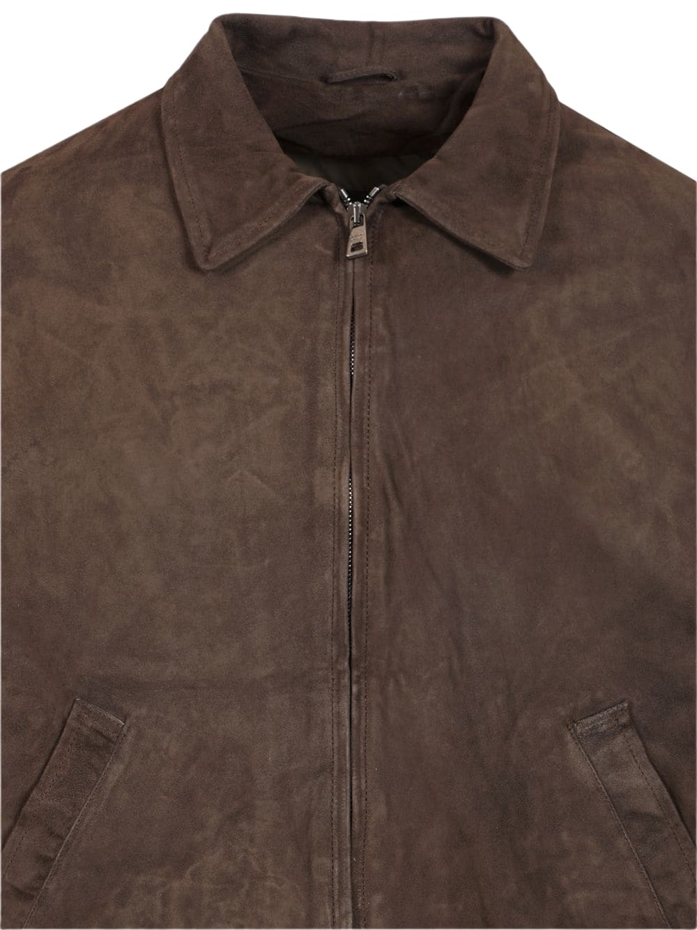 Giorgio Brato Suede Nappa Bomber Jacket