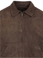 Giorgio Brato Suede Nappa Bomber Jacket