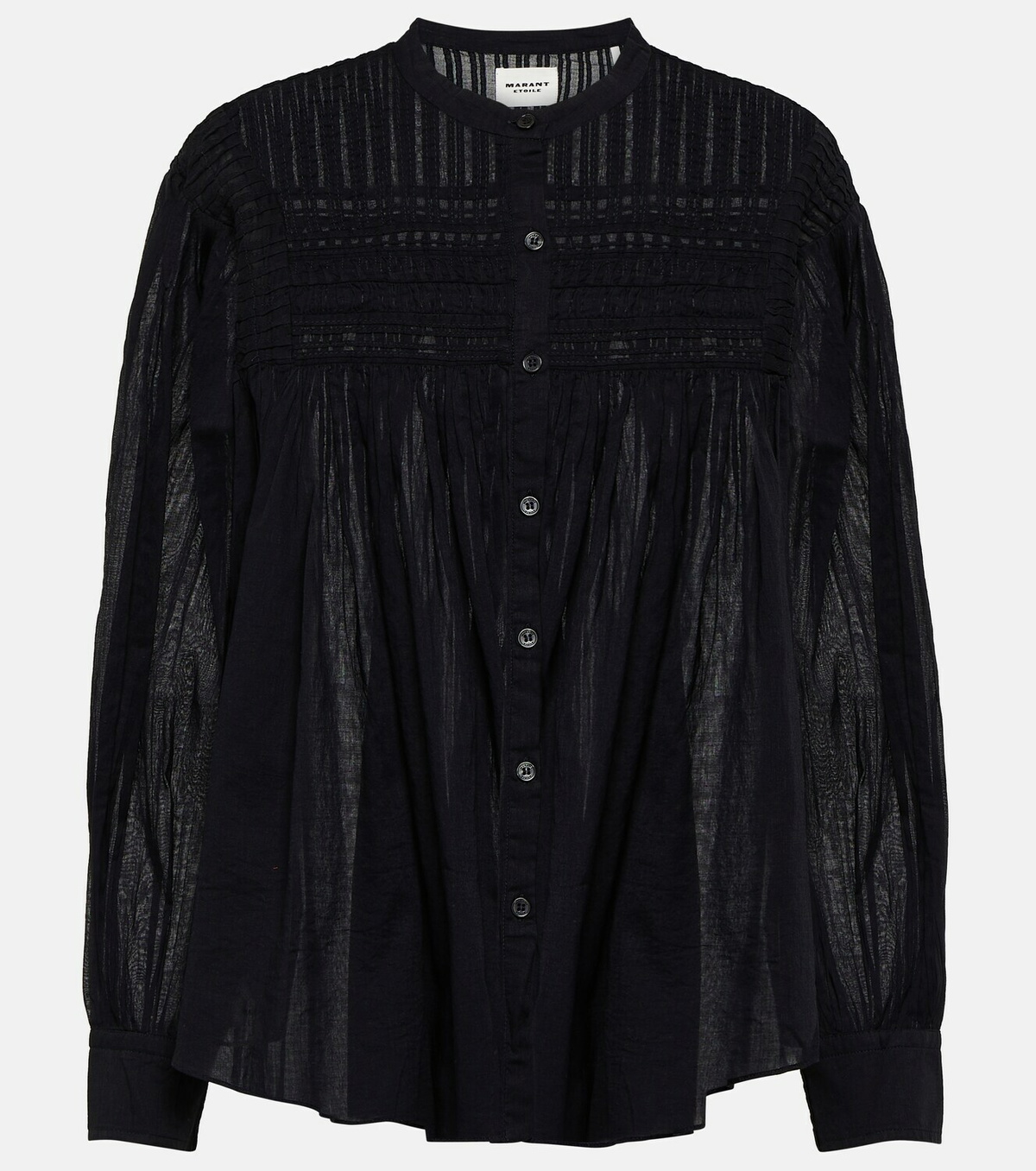 Marant Etoile Plalia oversized cotton blouse Isabel Marant Etoile