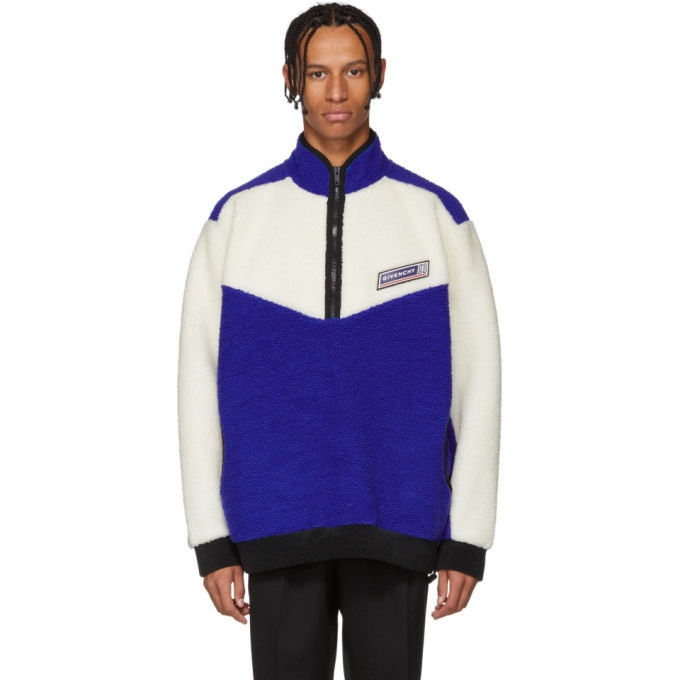 Photo: Givenchy Blue Terry Pullover