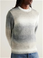 Club Monaco - Dégradé Knitted Sweater - Gray