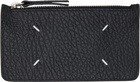 Maison Margiela Black Four Stitches Card Holder