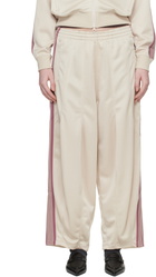 NEEDLES Off White H.D. Track Pants
