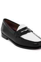 G. H. BASS two-tone weejuns White