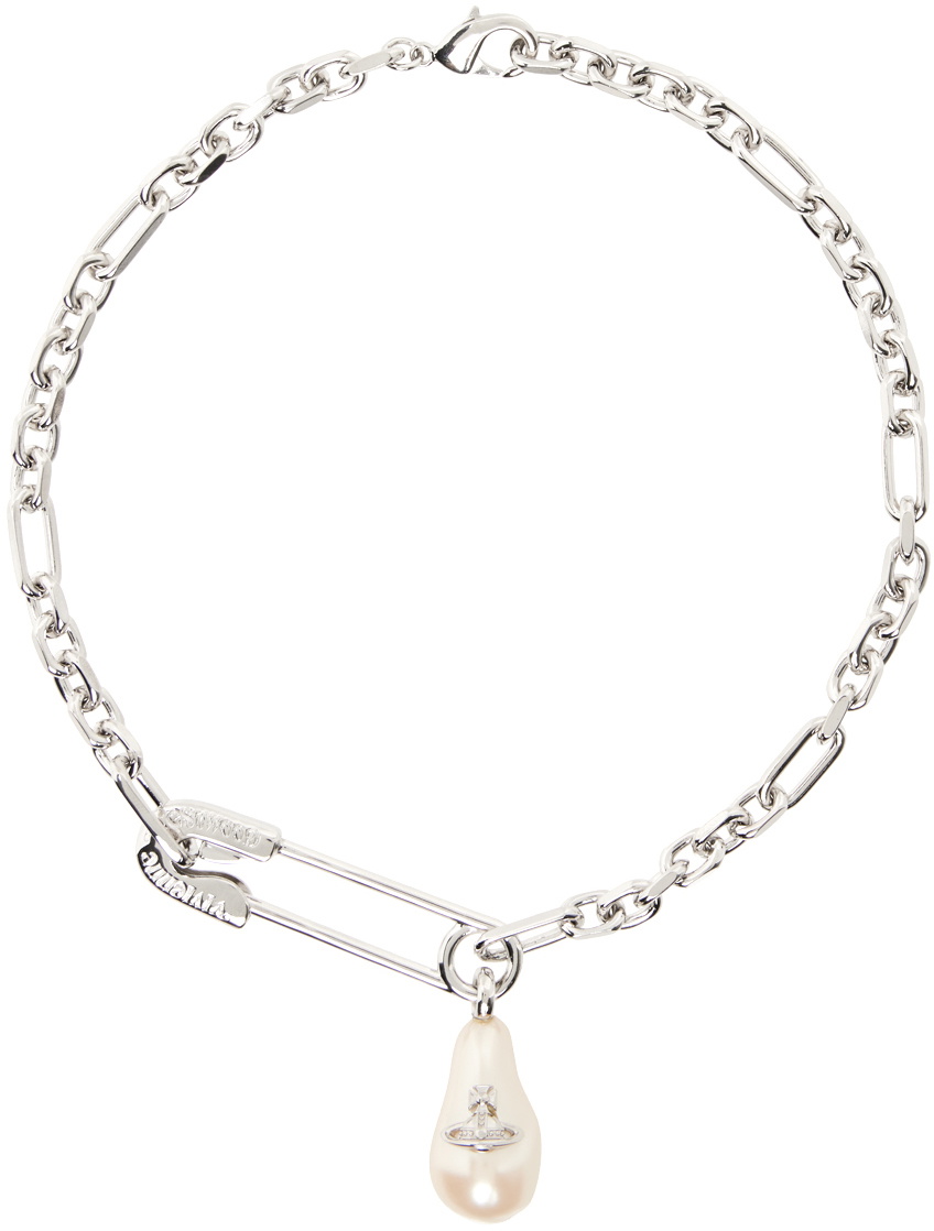 Vivienne Westwood Silver Yael Necklace Vivienne Westwood