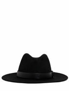 VALENTINO GARAVANI - V Logo Signature Fedora Hat