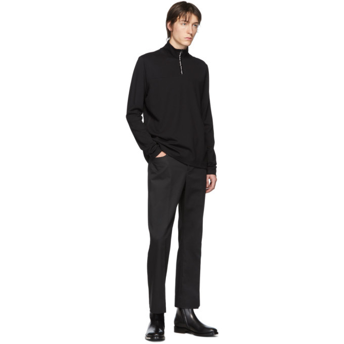 Acne Studios Black Jabir Trousers Acne Studios