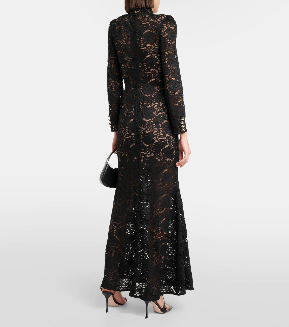 ワンピース SELF PORTRAIT LACE LONG DRESS Self-Portrait Lace maxi dress Self-Portrait