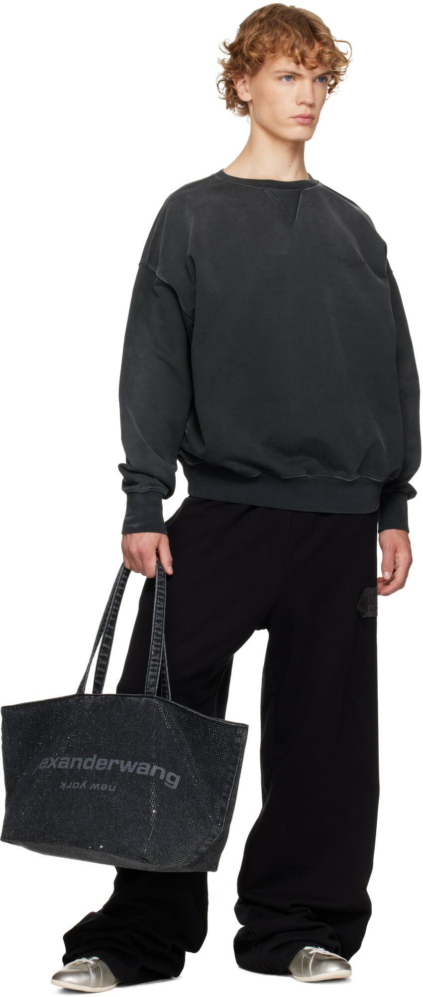 Alexander Wang Black Punch Tote