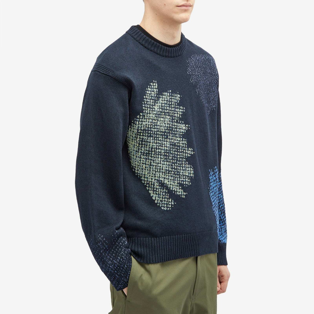 トップス Paul Smith - All over pattern sweat knit Ps Paul Smith Womens Patterned Wool Jumper In Pinks