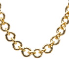 Missoma Women's Round Link Enamel Necklace in Gold 