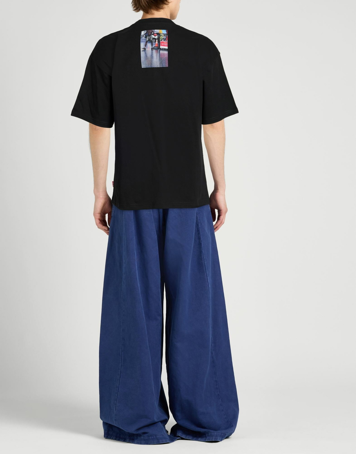 Diesel Mens T-shirt in Black
