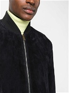 PAUL SMITH - Regular Fit Suede Bomber Jacket