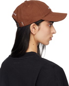 ANINE BING Brown Jeremy Baseball Cap