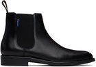 PS by Paul Smith Black Leather Cedric Boots