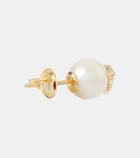 Burberry EKD gold-plated freshwater pearl earrings