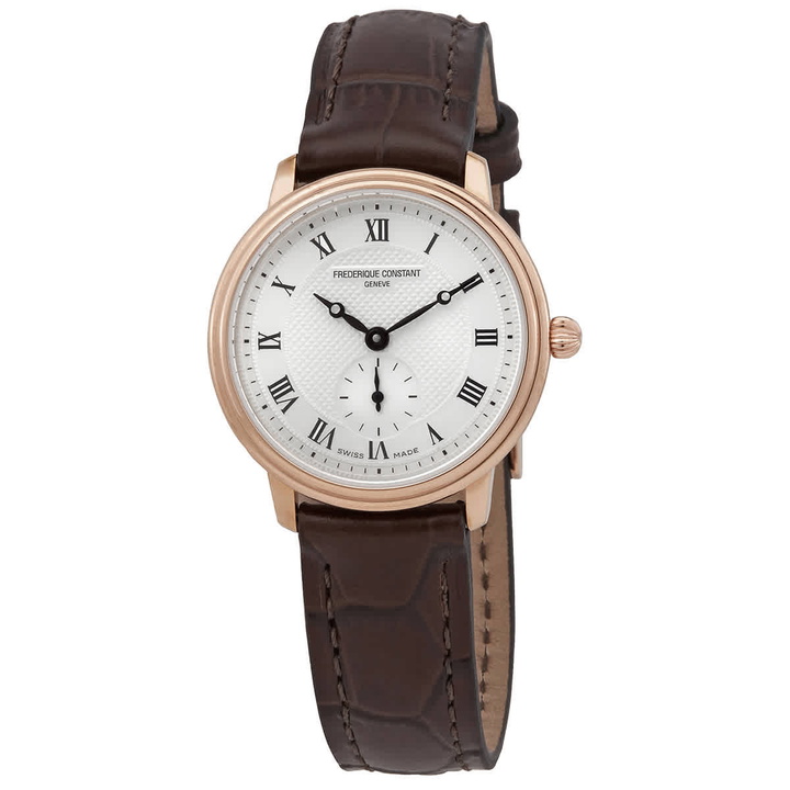 Photo: Frederique Constant Quartz Silver Dial Ladies Watch FC-235M1S4
