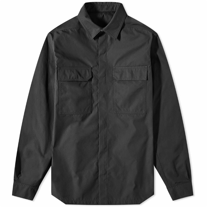 Photo: Rick Owens Men's Outershirt in Black