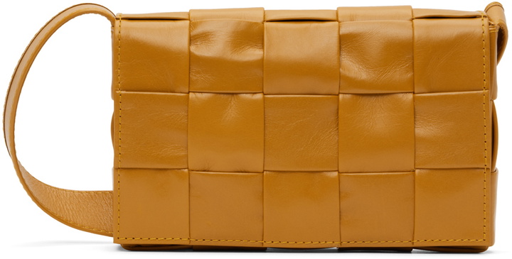 Photo: Bottega Veneta Brown Mini Cassette Bag