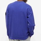 Stone Island Men's Pocket Detail Crew Sweat in Bright Blue