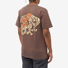 MARKET Men's Lizard T-Shirt in Bark