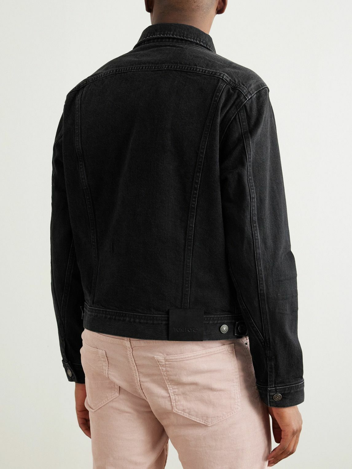 TOM FORD - Icon Denim Jacket - Black