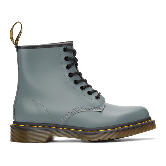 Photo: Dr. Martens Blue 1460 Smooth Lace-Up Boots
