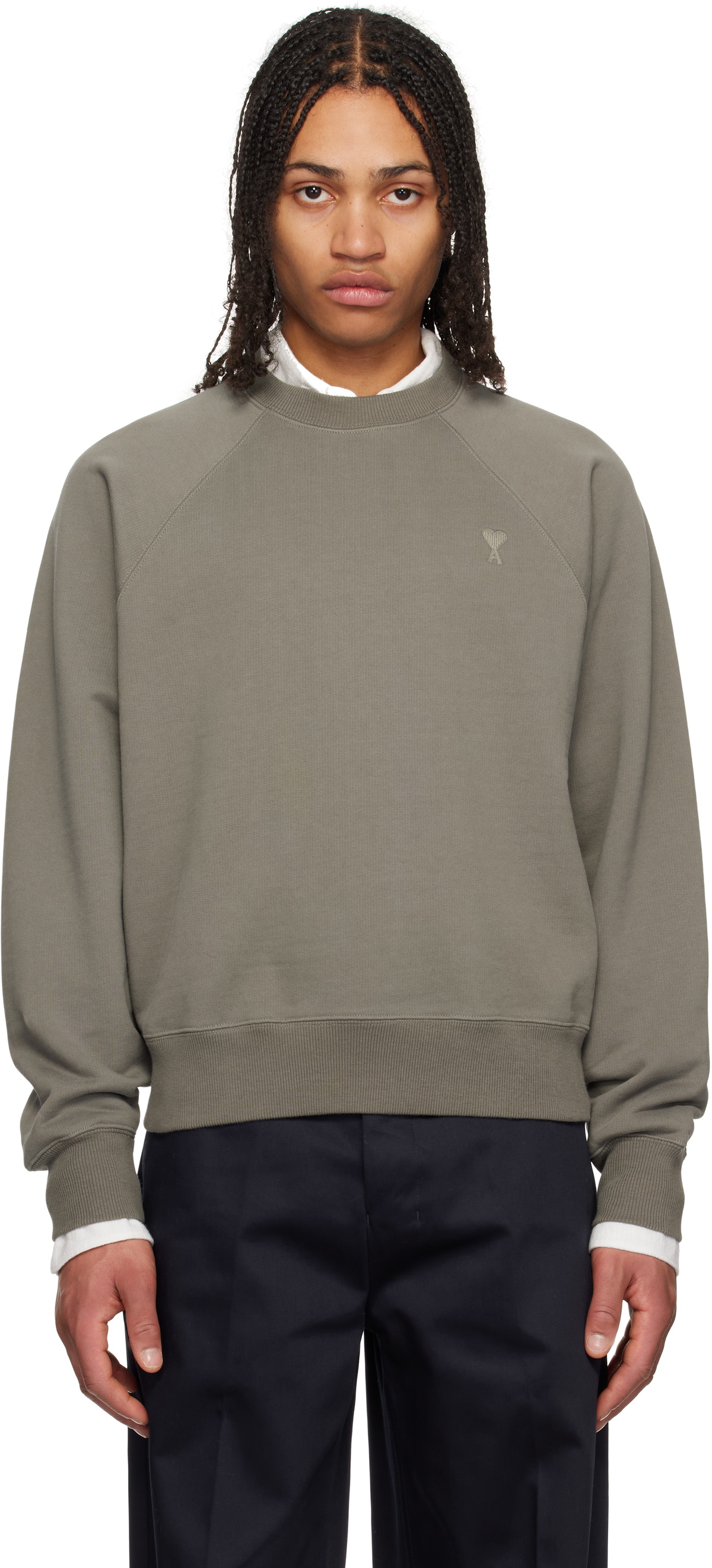 AMI Sweater - Taupe main image 1