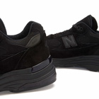 New Balance U992TB Sneaker - Made in USA in Triple Black