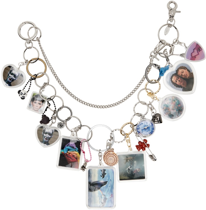 Photo: Doublet Silver 10 Words Keychain Necklace