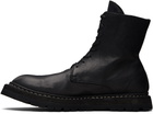 Guidi Black Soft Horse Leather 9950 Boots