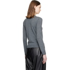 MM6 Maison Margiela Gray Essentials Sweater